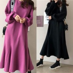 ニットワンピースの最新トレンドを紹介します♪