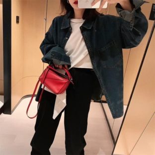 ヴィンテージ デニム ビック ロングシャツ ロング