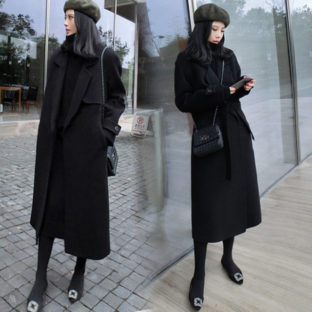 コート チェスター ラップ ダブルブレスト ストレート ロング