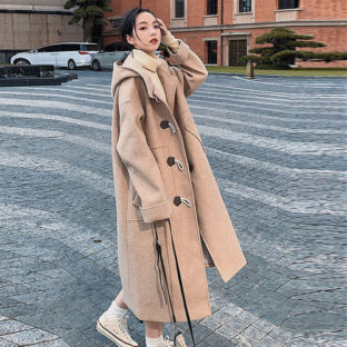 コート 定番 ダッフル ゆったり ロング ベーシック カジュアル