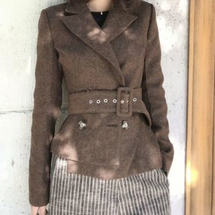 ジャケット ダブルブレスト スリムフィット