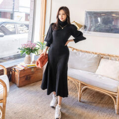 バレンタインデーのおうちデートにもピッタリ♪ニットワンピース3選