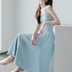 清涼感たっぷり！見るだけで癒されるキレイ色のサマーワンピ