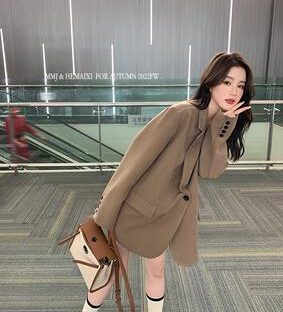 韓国スタイル ハイエンド カジュアルブレザー