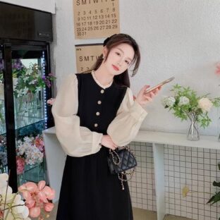 フランス風ドレスウエストデザイン