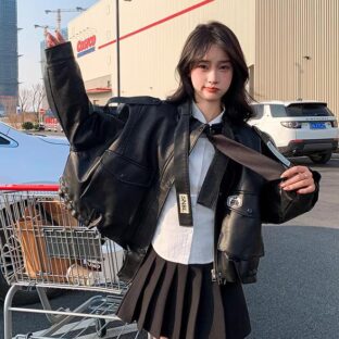 PU レザージャケット