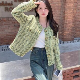 スタイルパターンコート ショートトップ