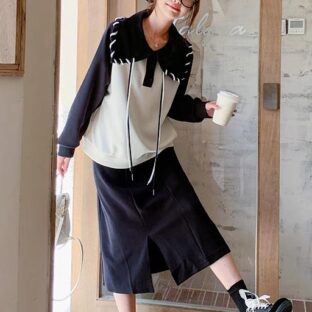 スウェットシャツスカート 2 点セット