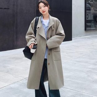 英国風トレンチコート