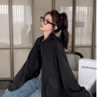 カーディガンジャケット　レトロニッチデザイン