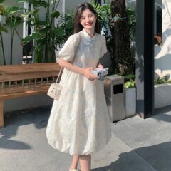 暑くても可愛くいたい人におすすめ！爽やかガーリーワンピ