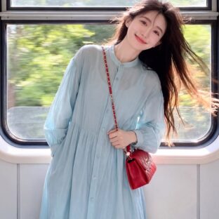 2026春のハッピーカラーコーデ　ワンピース